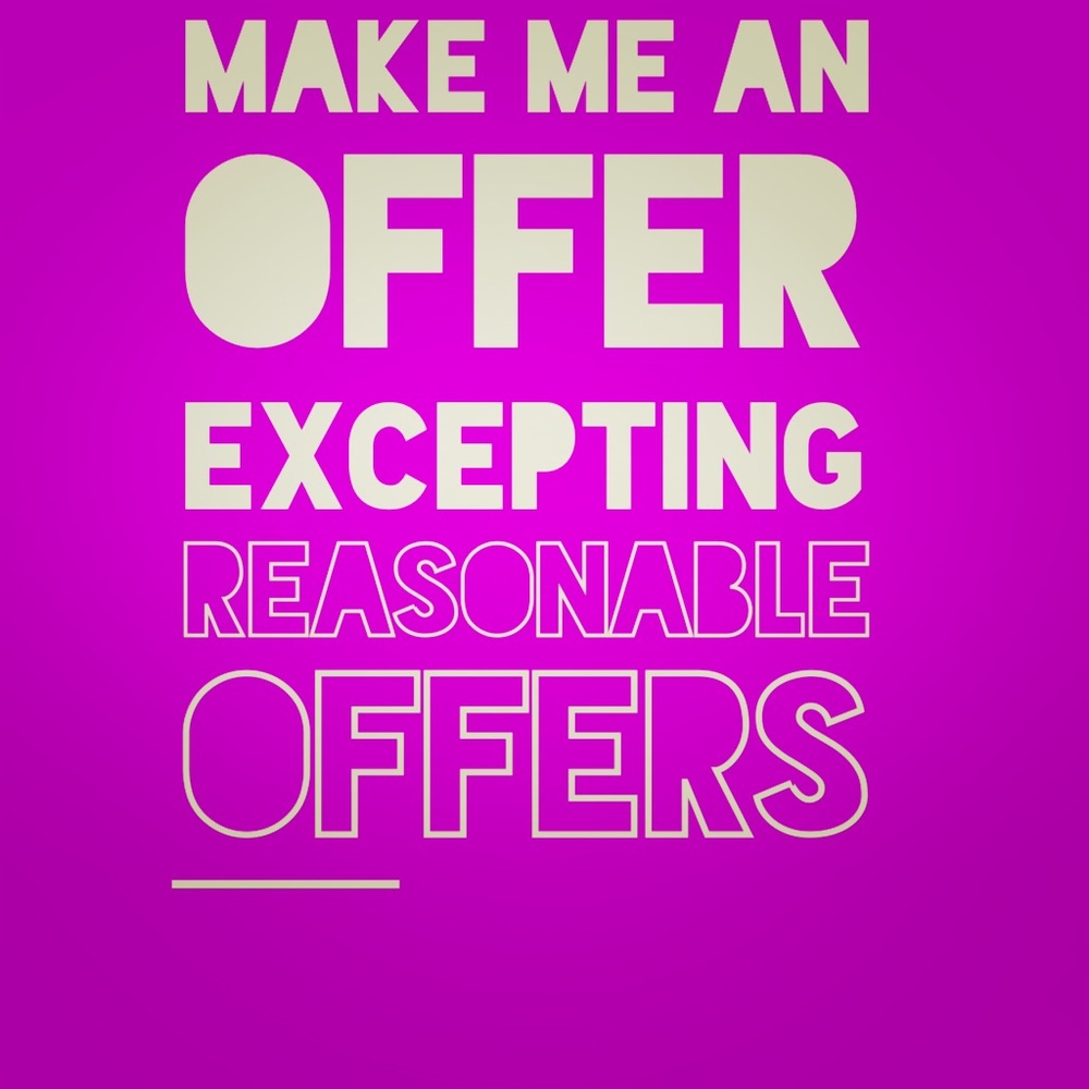 Make me an offer